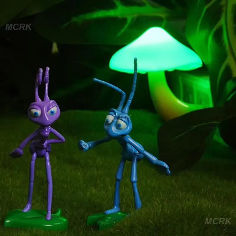 Worm Mushroom Lamp Plug-In Light Control Night Light Wholesale Yellow Light Worm Mushroom Light Control Night Light Home Decor